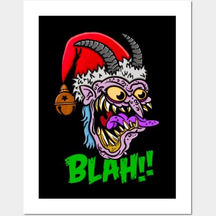 Krampus Blah!! Posters and Art